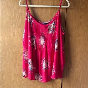 TORRID SIZE 4 PINK FLORAL CAMI